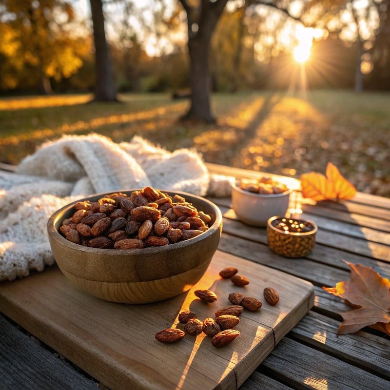 Honey Roasted Snack Almonds, Party Salty Snack, Plant-Based Protein and Fiber... gallery