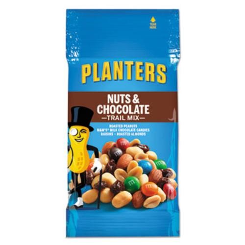 Mr. Coffee Inc. GEN00270 Trail Mix, Nut And Chocolate, 2 Oz Bag, 72/carton