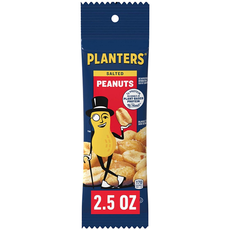 Salted Peanuts, 2.5 Oz, 15-Pack, Snack Nuts gallery
