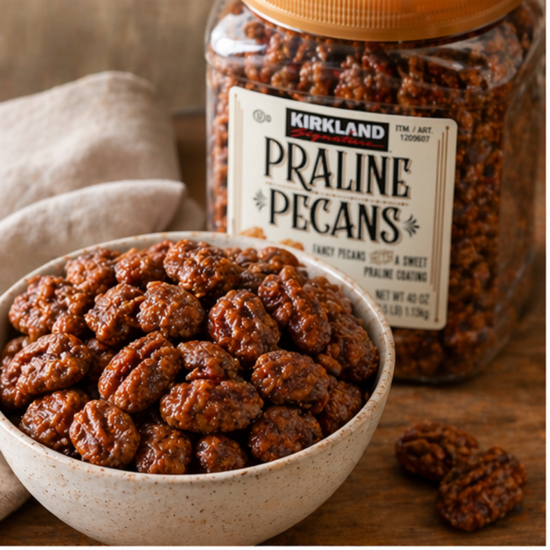 4 Pack Kirkland Signature Praline Pecans, 2.5 lbs gallery