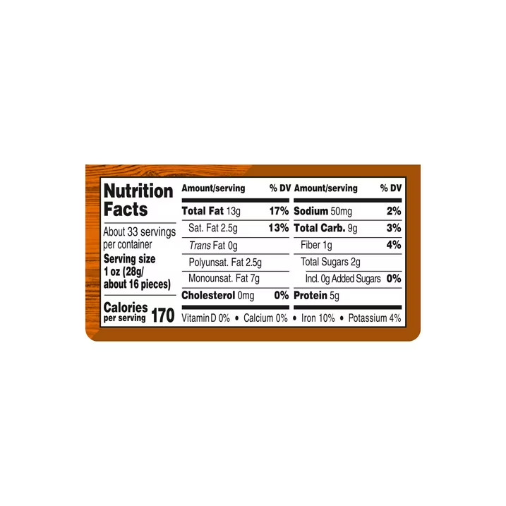 Member's Mark Lightly Salted Whole Cashews 33 oz Bulk Nut Snack. gallery