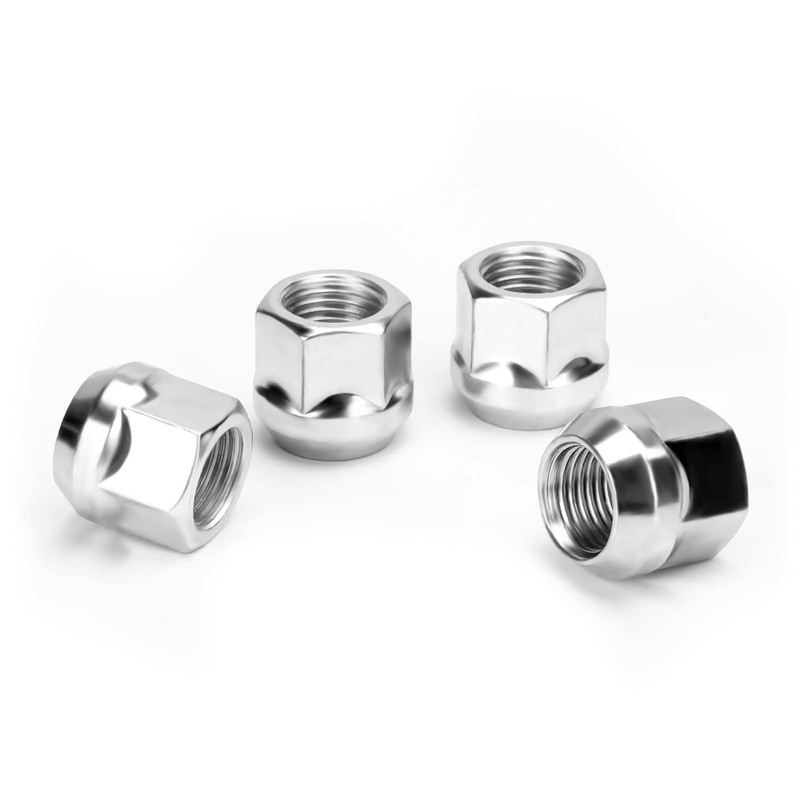 14mmx2 Zinc Wheel Lug Nuts - 24 PCS M14x2 Open End Cone Seat Acorn for Ford F-15 gallery