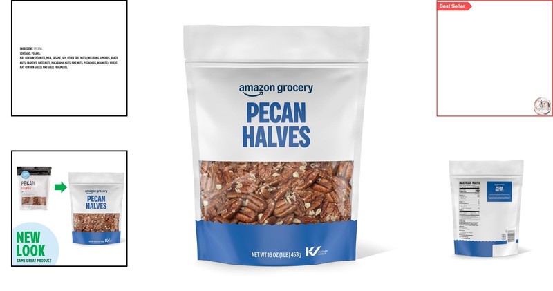 Happy Belly Pecan Halves — 16 oz gallery