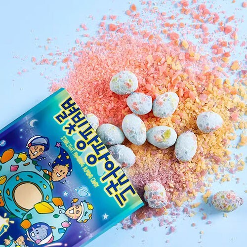 HBAF Starlight Pang Pang Almond & Peanuts 190g K-Food Korean Snack gallery