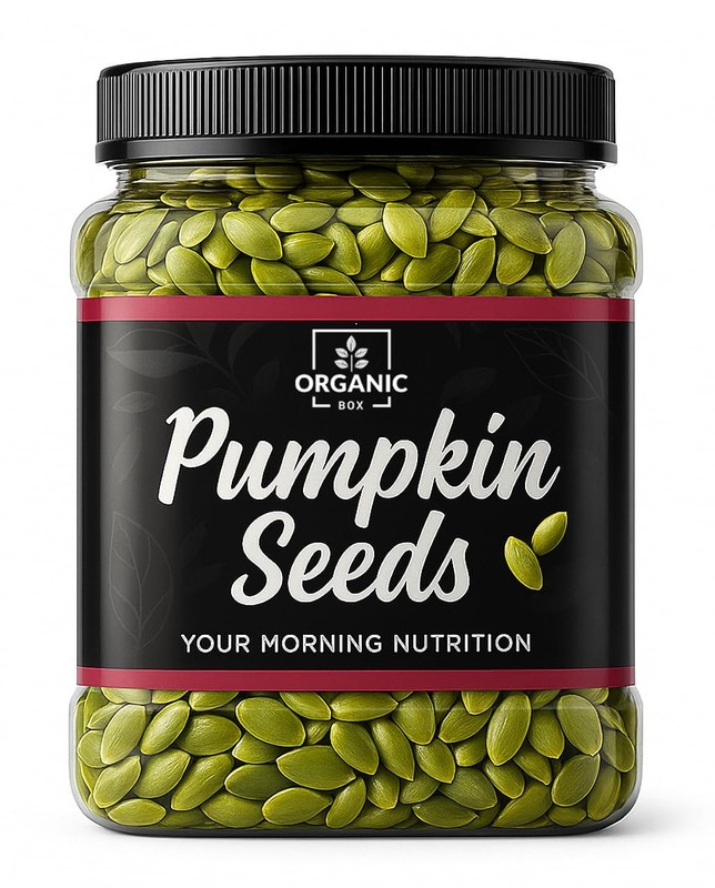 Organic Pumpkin Seeds 1kg | Raw, Immunity Booster & Protein-Rich Snack