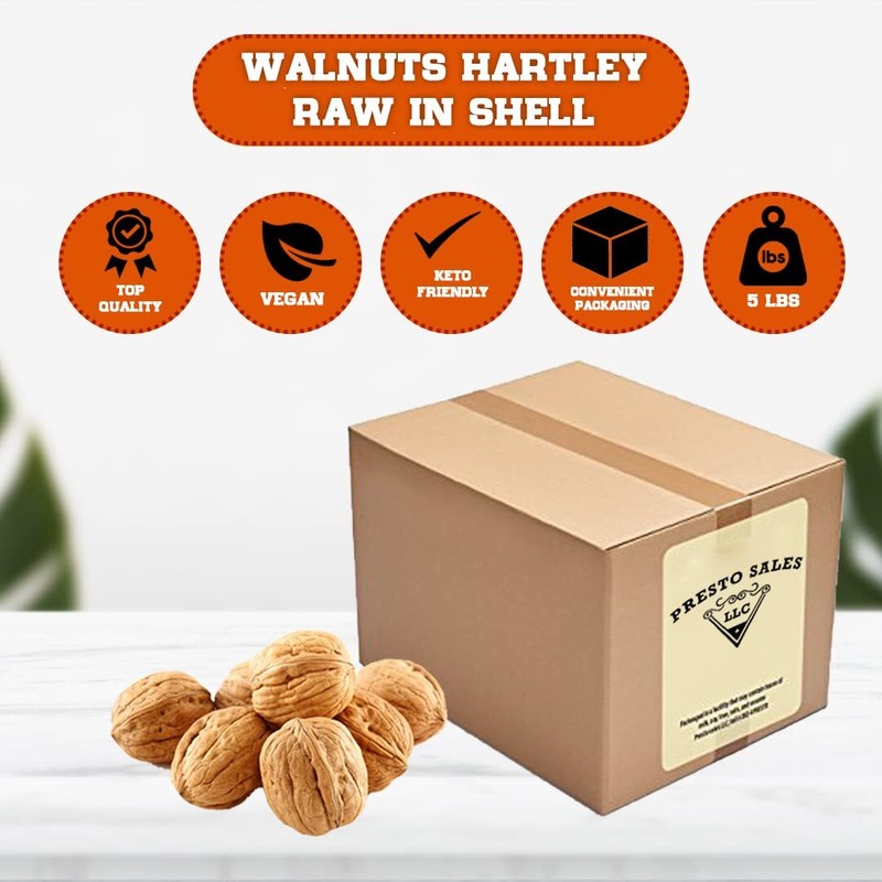 Walnuts "Current new crop" In shell Hartley choice Low-Carb High-Protein Unsh... gallery