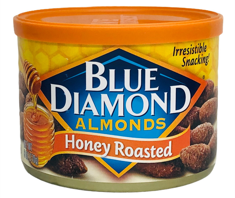 Blue Diamond Honey Roasted Almonds 6 oz
