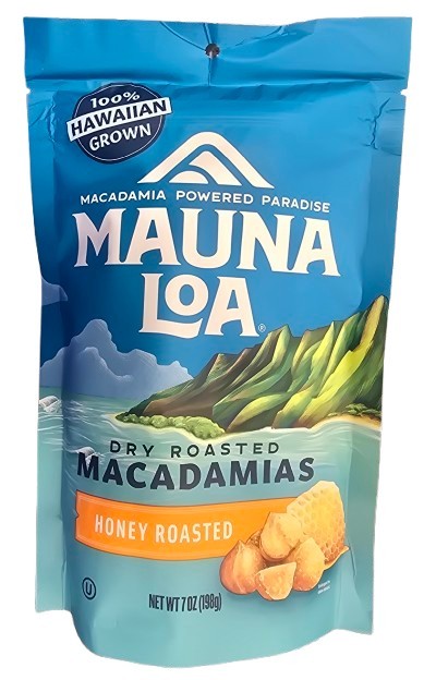 Mauna Loa Macadamia Nuts Honey Roasted (7oz.)
