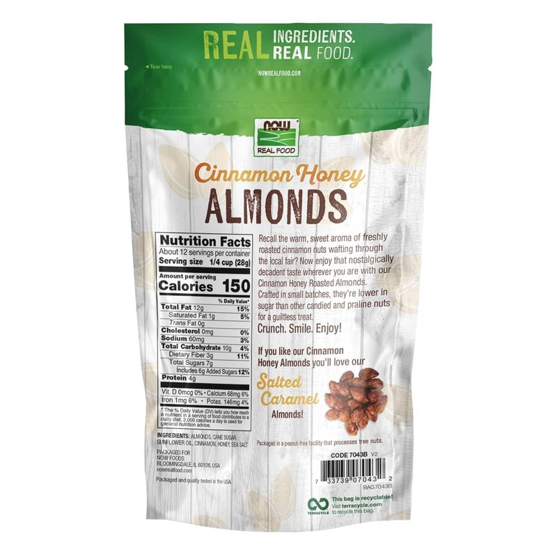 Salted Caramel Almonds 12 Ounce Handcrafted Nutty Praline Treat Low Sugar gallery
