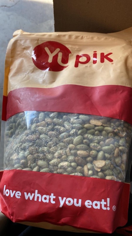 Dry Roasted Unsalted Edamame Beans 2.2 lb Pack of 2 gallery