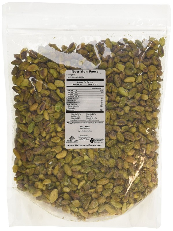 Unsalted Pistachio Kernels 2lb - Premium Quality, Healthy Snack, Bulk Buy gallery