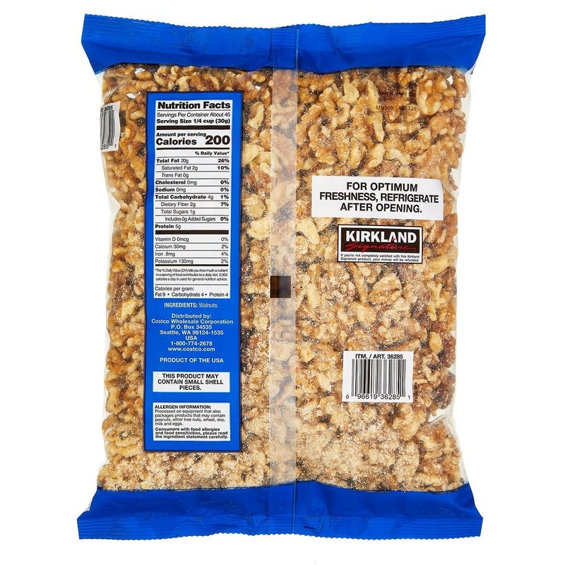 Kirkland Walnut Halves 2 Pack 3lb Each Costco Size Bulk Baking Walnuts gallery