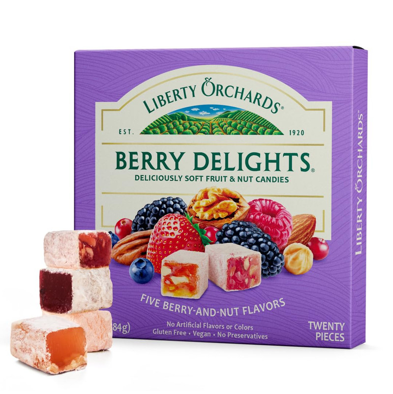 Liberty Orchards, Berry Delights - Assorted Vegan Berry Snack, Gluten Free gallery