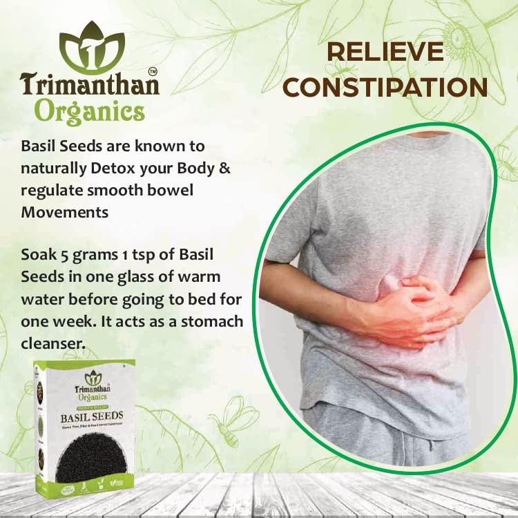 Trimanthan Organics Basil Seeds 250g gallery