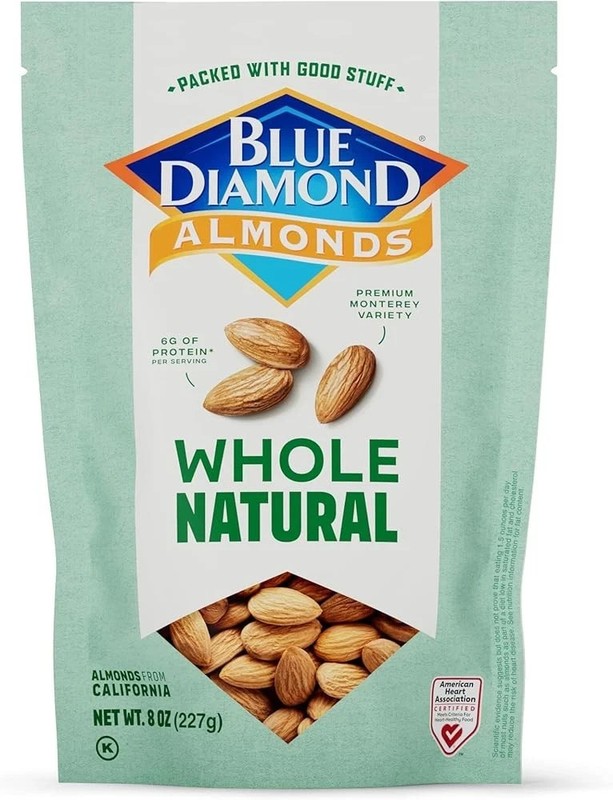 Blue Diamond Almonds Whole Natural 8oz Bestbuy July 2026