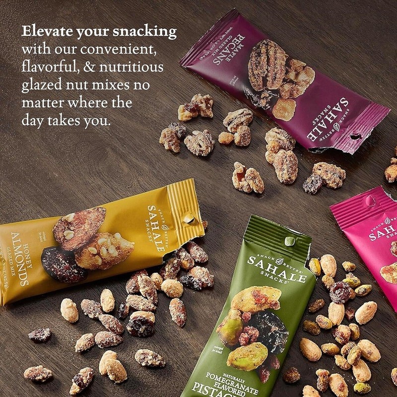 Sahale Snacks Glazed Mix Nut Blend Variety Pack 1.5 Oz Grab & Bags 12 Total Pak gallery