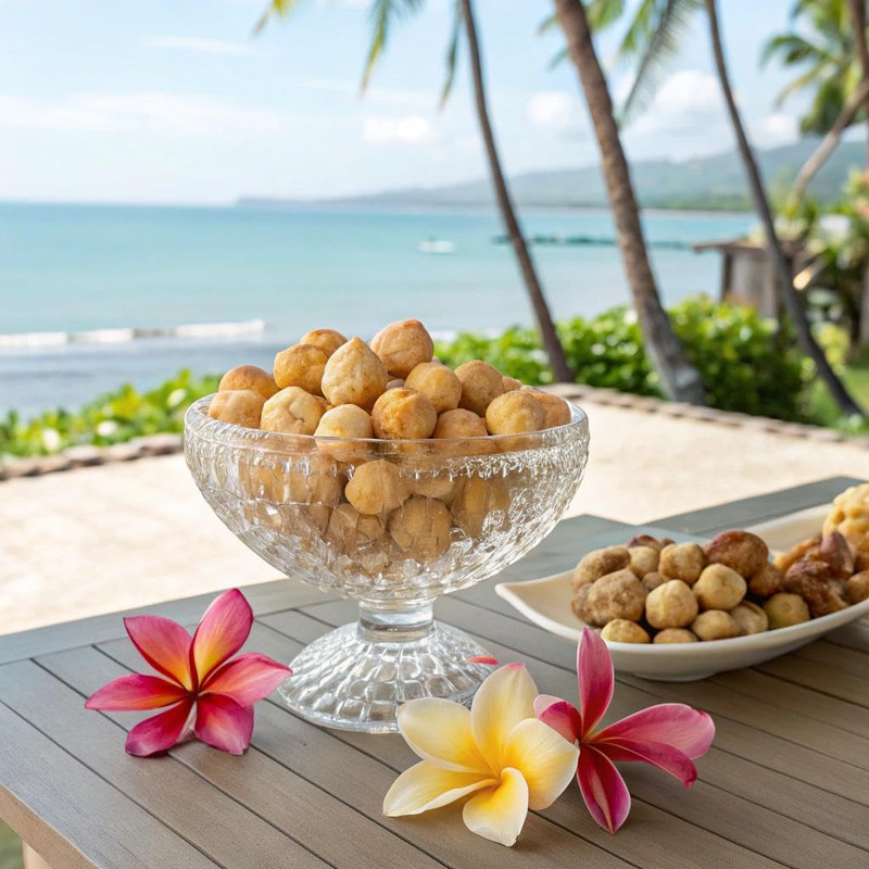 Mauna Loa Honey Roasted Macadamia Nuts, 7 oz Resealable Bag, Gluten Free, Sweet gallery