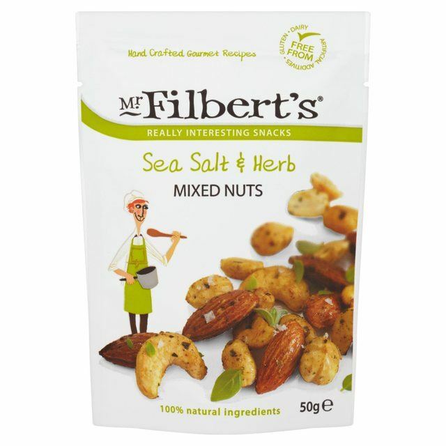 Mr Filberts Sea Salt & Herb Mixed Nuts - 50g (0.11lbs)