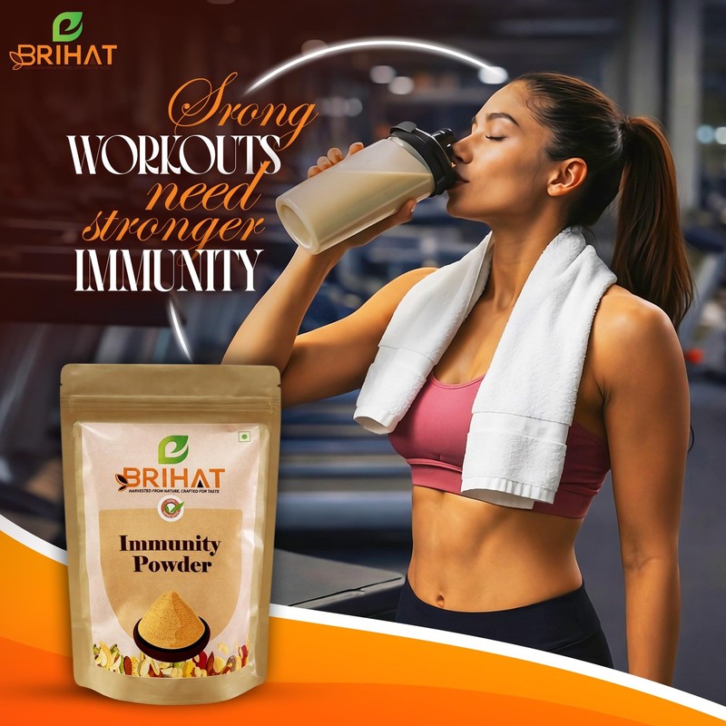 Immunity nutsmix powder 250 gm Mixture of dryfruits and spices gallery