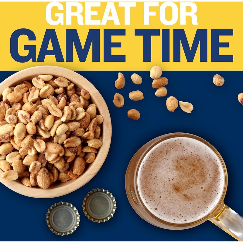 PLANTERS Unsalted Dry Roasted Peanuts, Resealable Jar, Kosher Nuts, Plant-Based gallery