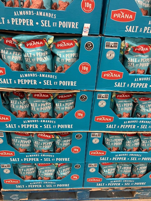 AiWaWa CA, Prana Salt & Pepper Almonds 907 g gallery