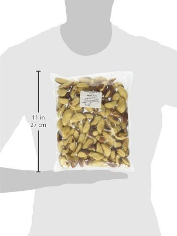 Brazil Nuts Raw Shelled Nuts Pack of 1 Pound Unsalted Handpicked for Freshness gallery