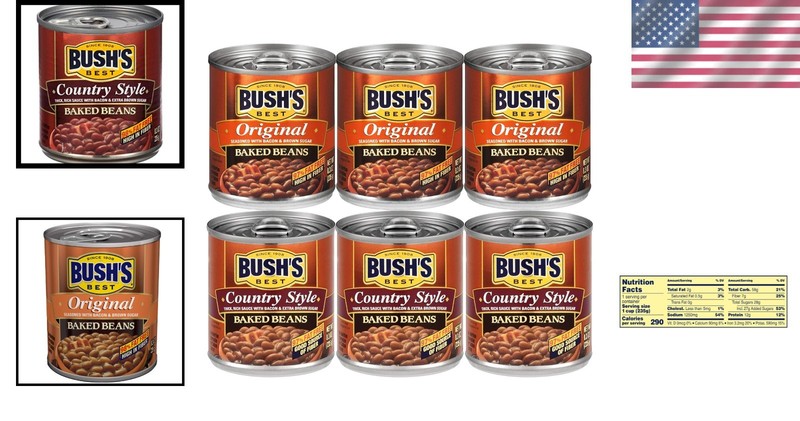 Bush’s Best Baked Beans Variety Pack, 8.3oz - Beans gallery