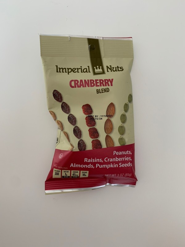 Imperial Nuts Cranberry Blend Brand New