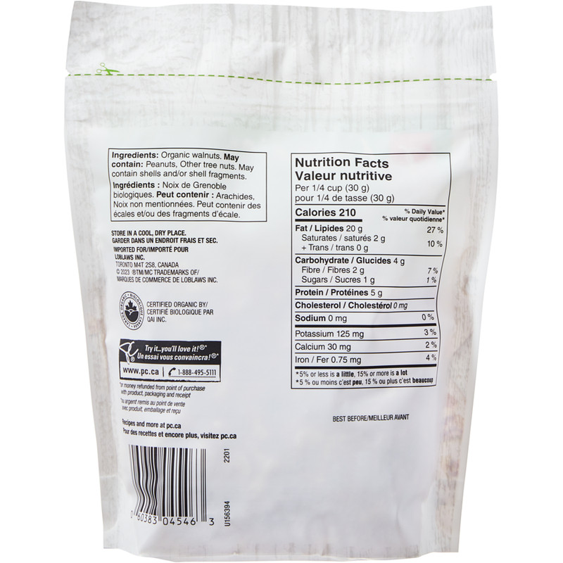 2-Pack PC Organics Chopped Raw Walnuts gallery
