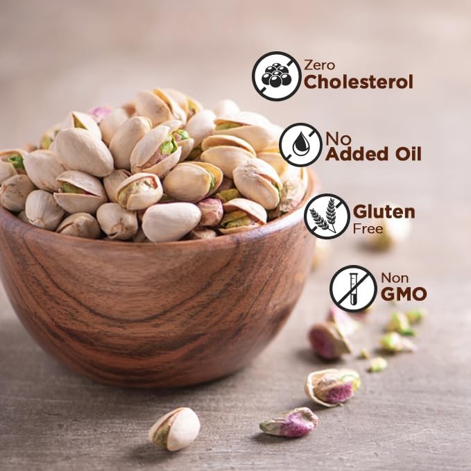 Open Secret Premium Pistachio 200g | Roasted Salted Pista | Healthy Dry Fruit gallery