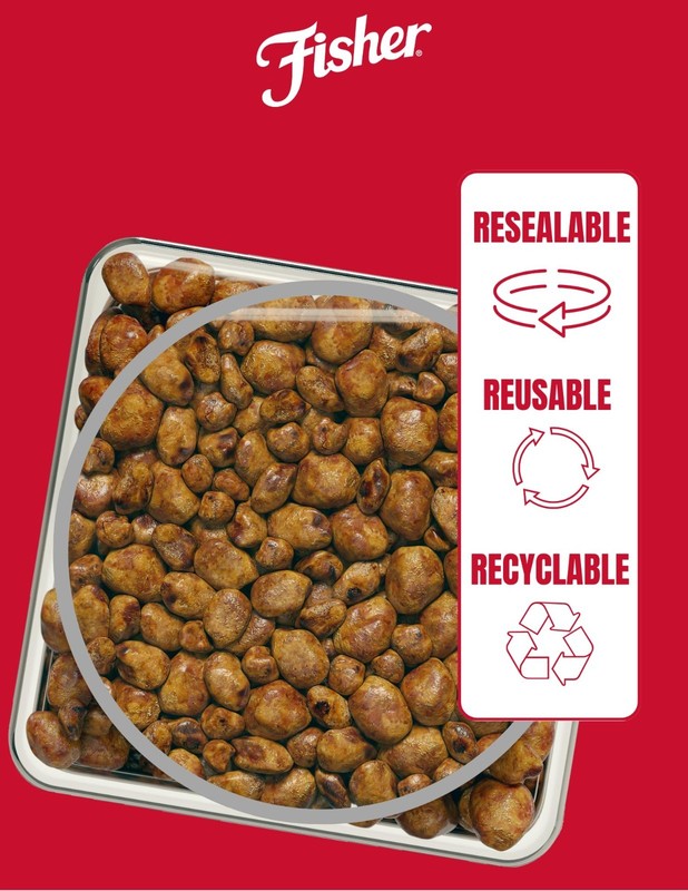 Butter Toffee Peanuts - 42oz Pack of 6 | No Artificial Colors or Flavors | Eco-F gallery