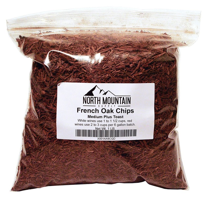 1lb French Oak Chips Medium Plus