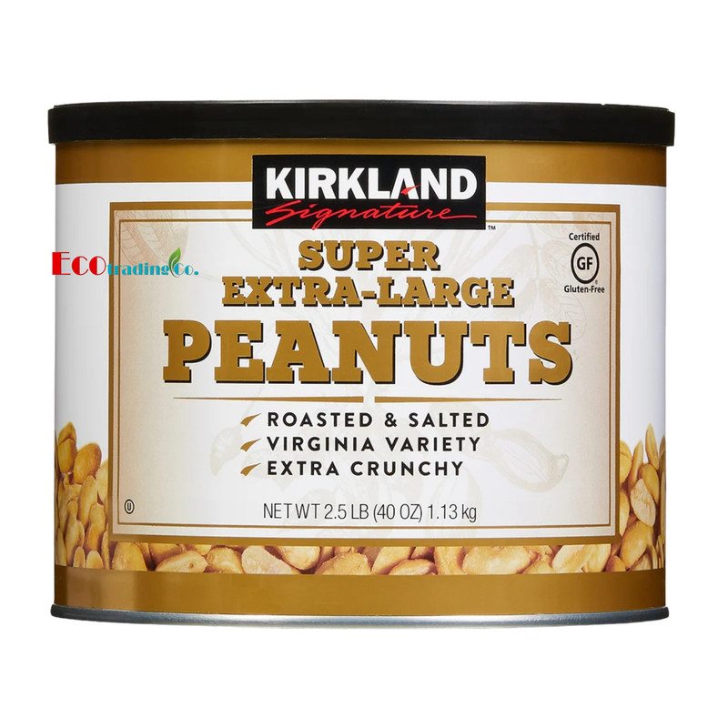 New Kirkland Extra-Large Peanuts – Virginia Roasted, Salted Nuts, USA 2.5 pounds
