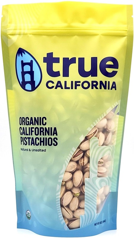 True California Organic Pistachios 1 LB Raw, Natural & Unsalted, Not Roasted