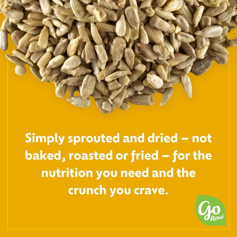 Go Raw Organic Sprouted Sunflower Seeds With Celtic Sea Salt 14 oz gallery