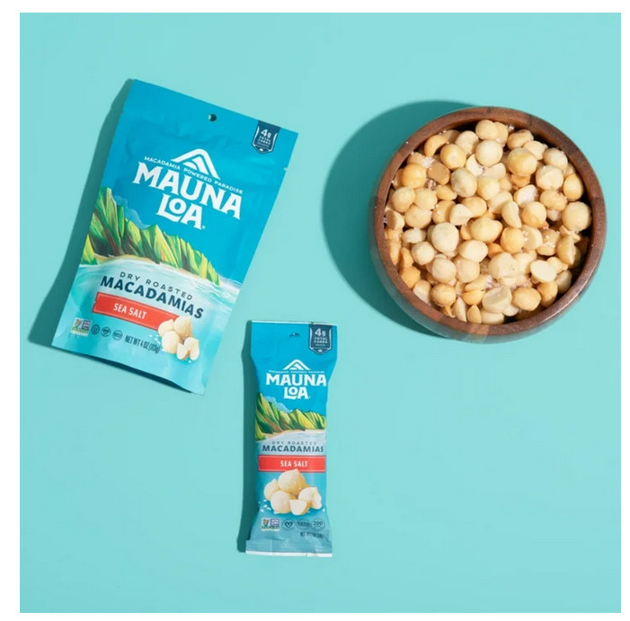 Mauna Loa Sea Salt Macadamia Nuts - 4oz Bag gallery