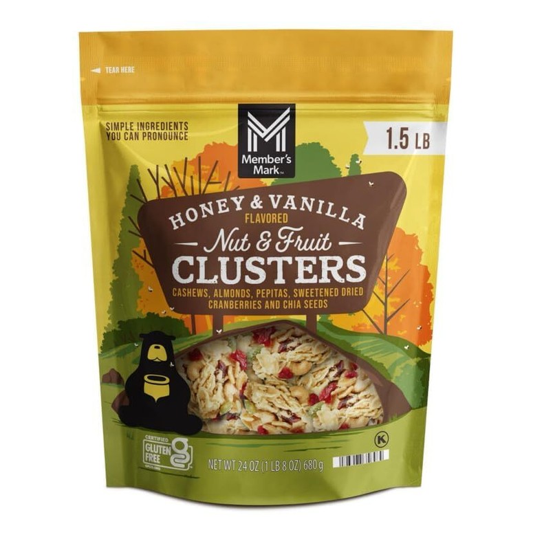 Member's Mark Honey Vanilla Nut and Fruit Clusters, (24 oz.) FRESH