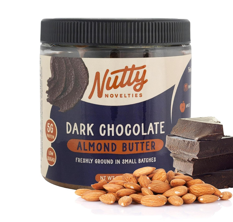 Gourmet Dark Chocolate Almond Butter for Toast, Smoothies, and Baking - High Pro gallery