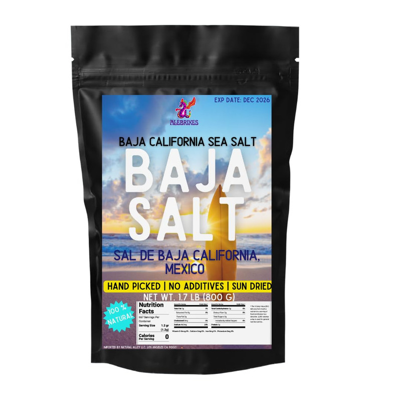 - Premium Baja California Sea Salt 1.7Lb (800G) | Unrefined 100% Natural Sea Sal gallery
