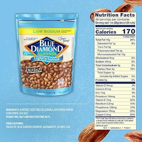Blue Diamond Almonds, Raw Whole Natural.. gallery