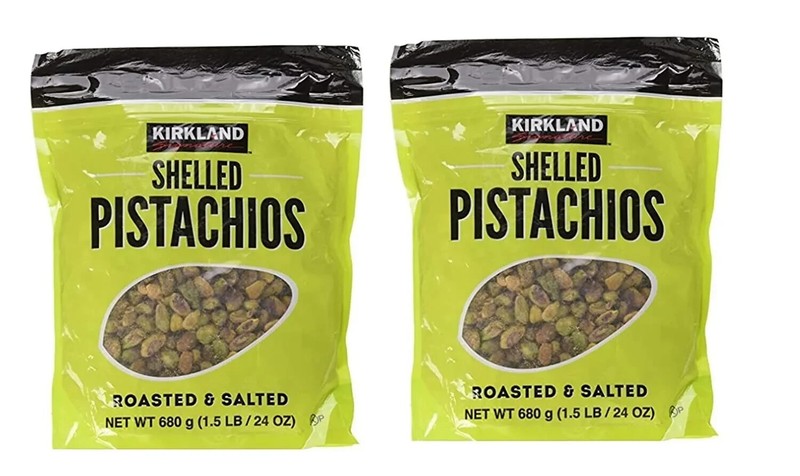 2 Packs Kirkland Signature Shelled Pistachios Roasted & Salted 24 oz Each Pack gallery