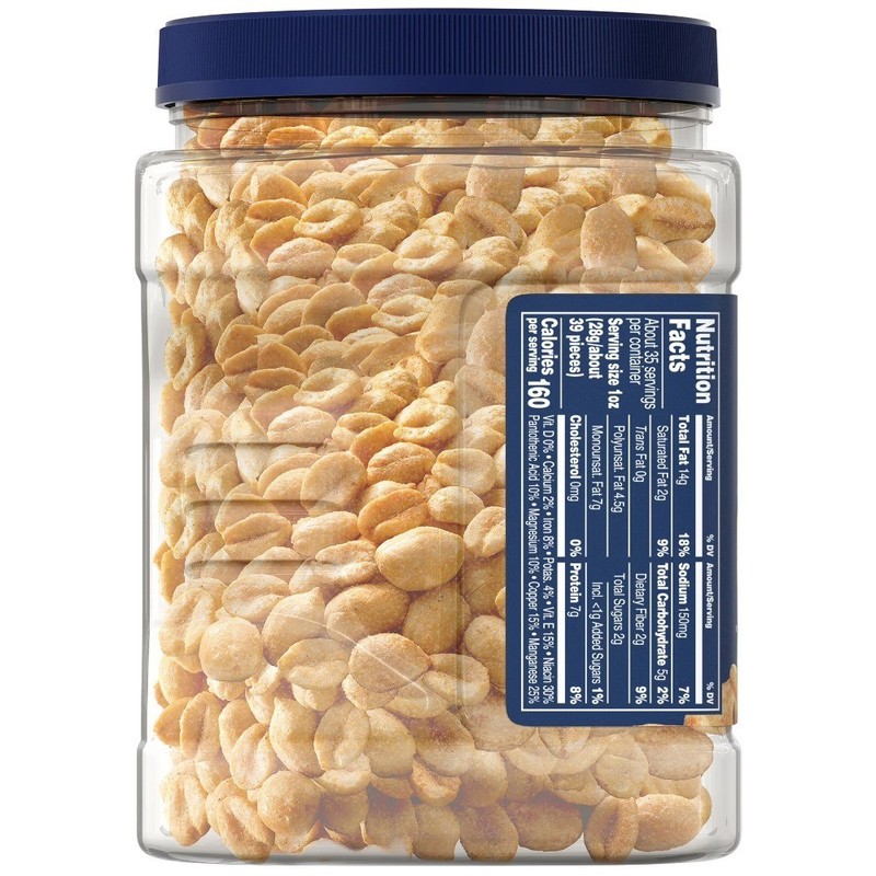 Salted Dry Roasted Snacks Plant Based Protein Rich Party Food Large 2.16 gallery