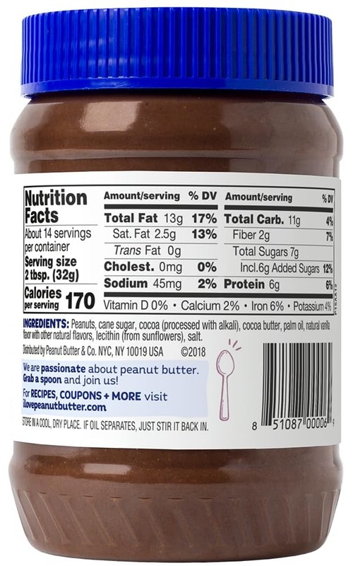 Peanut Butter & Co. Dark Chocolatey Dreams Peanut Butter 16 Oz Pack of 6 gallery