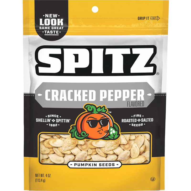 Pumpkin Seeds, Cracked Pepper, 4 Oz Snack Bag gallery