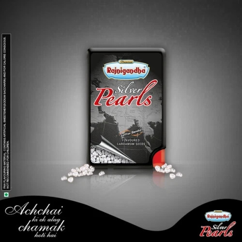 Rajnigandha Silver Pearls Mouth Freshener Cardamom Seed Elaichi Mouth Freshner gallery