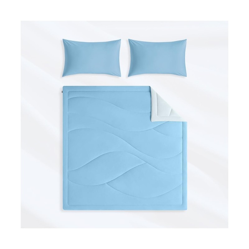 Save $129 Holiday Value Bundle 4: Evercool Comforter + Pillowcases (King)