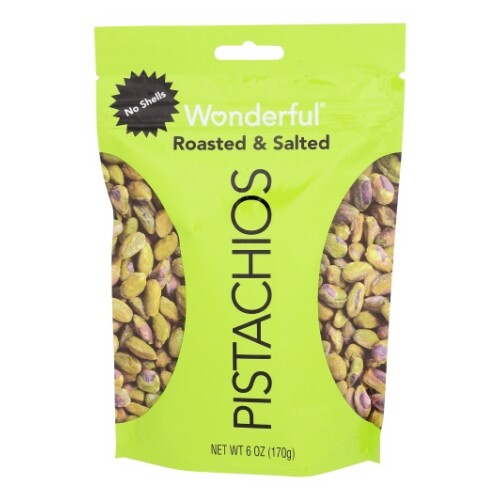 Pistachios Kernels Roasted & Salted 6 Oz By Wonderful Pistachios