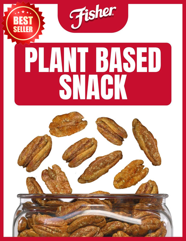 24 Oz 1 PACK Glazed Candied Pecans Junior Mammoth Nuts Snack Crunchy Sweet US gallery
