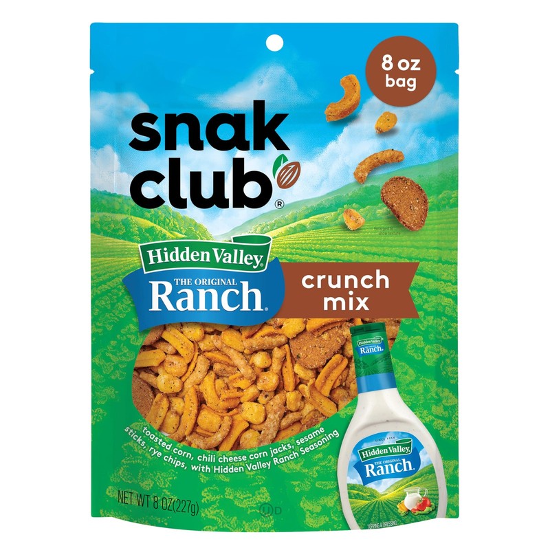 Crunch Mix with Hidden Valley Ranch Seasoning, Toasted Corn, Chili Cheese Cor…