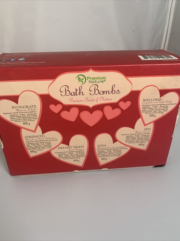 Premium Nature Bath Bombs 100 g Love Edition All Natural FAST SHIPPING gallery
